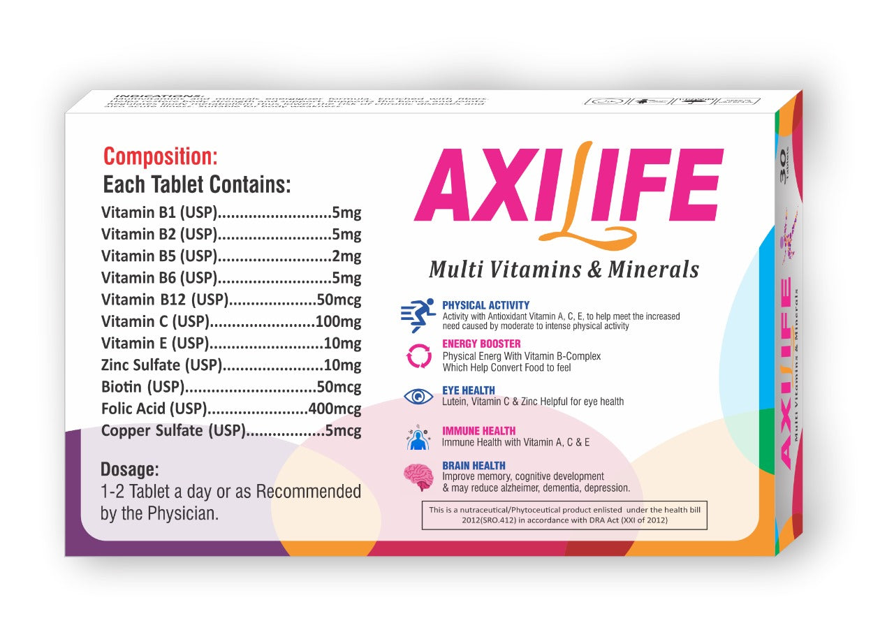 Axilife Multi Vitamin Tablets