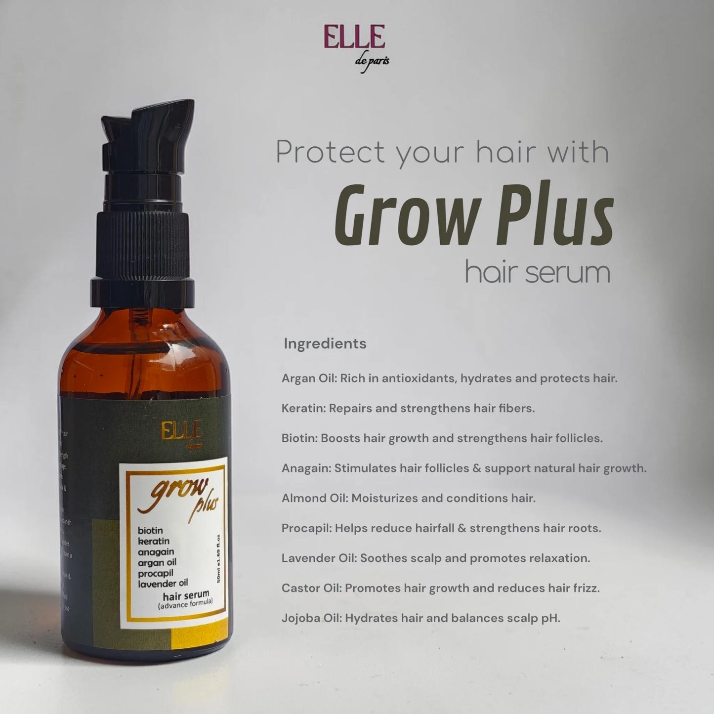 Grow Plus Hair Serum